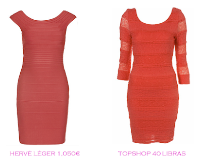 http://godustyle.blogspot.com Parecidos Razonables: Hervé Léger vs TopShop Hervé Léger - TopShop